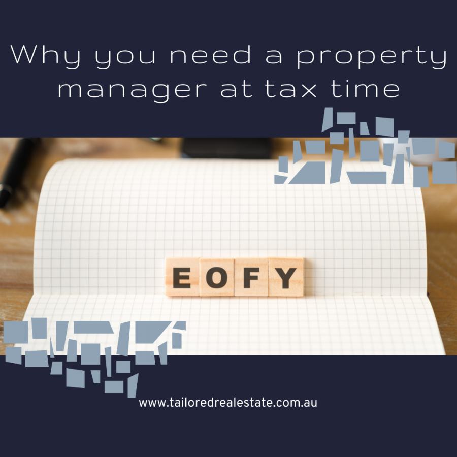 Property Manager - Tax Time